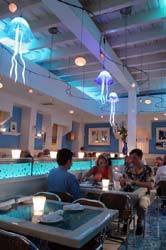 Aguaviva, featuring seaside Latino cuisine, is located next to Dragonfly at 364 Fortaleza.