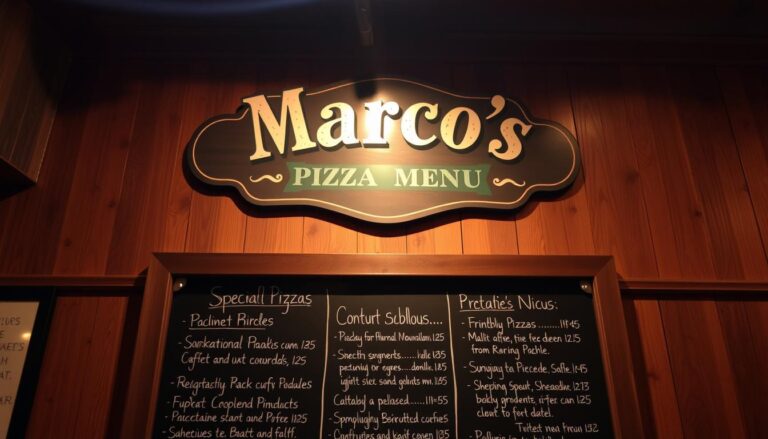 Marco's Pizza Menu